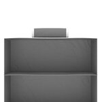 vidaXL Étagères suspendues de rangement 2 Pièces 10 niveaux Tissu