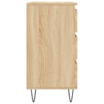 vidaXL Buffet Chêne sonoma 60x35x70 cm Bois d'ingénierie