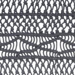 vidaXL Rideau en macramé Anthracite 140x240 cm Coton