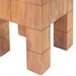 vidaXL Tabouret Bois de récupération massif