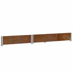 vidaXL Jardinière marron 120x80 cm bois massif de pin