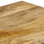 vidaXL Meuble TV 90 x 30 x 40 cm Bois de manguier massif
