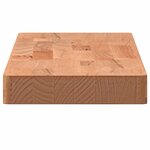 vidaXL Étagère murale 80x20x4 cm bois massif de hêtre