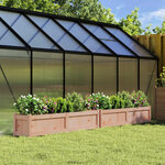 vidaXL Jardinières 2 Pièces bois massif douglas