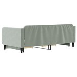 vidaXL Lit de jour avec gigogne et tiroirs sans matelas 100x200 cm