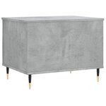 vidaXL Table basse Gris béton 60x44 5x45 cm Bois d'ingénierie