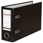 Classeur À Levier Pp A5 À L'italienne Dos De 80mm - Noir - X 10 - Falken