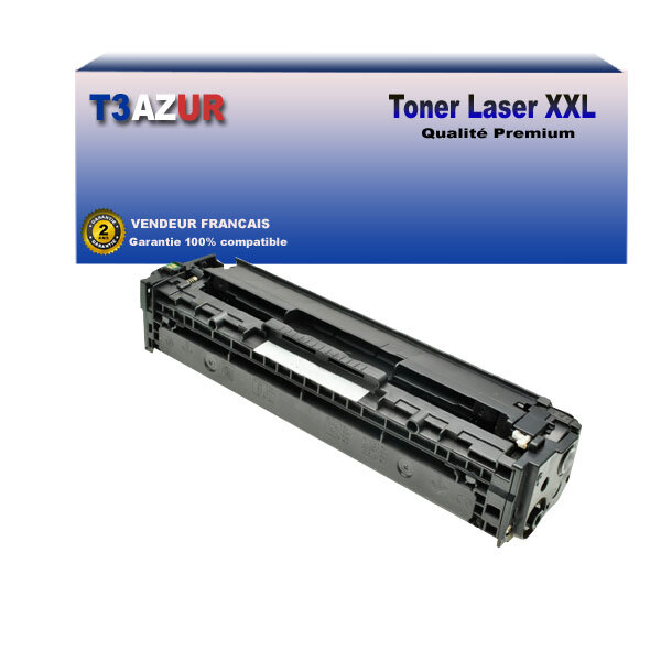 T3AZUR - Toner compatible avec Canon 718 pour Canon MF-8380CDW  MF-8500  MF-8540CDN Noir - 4 400p