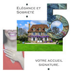 Numéro A - Numéro adhésif pour boîtes aux lettres- Pierre véritable 50 mm  LAVE
