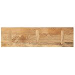 vidaXL Dessus de table 120x30x2 5cm rectangulaire bois massif manguier