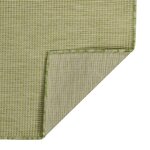vidaXL Tapis à tissage plat d'extérieur 200x280 cm Vert