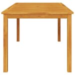 vidaXL Table à manger de jardin 180x90x75 cm bois massif d'acacia