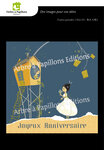 Lot de 3 cartes - anniversaire 2 - dessins carine grebill