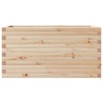vidaXL Jardinière 90x40x46 cm bois de pin massif
