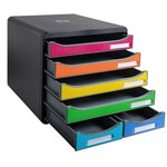 Module De Classement Big Box Maxi 6 Tiroirs Iderama - Arlequin - Exacompta
