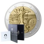 Jeux Olympiques PARIS 2024 - La Semeuse - 2 Euros Commémo. BE 2023