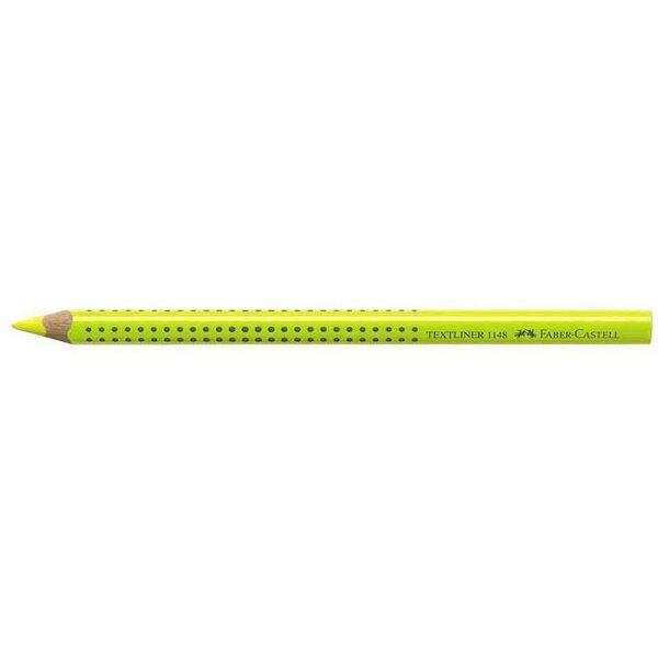Crayon surligneur 'textliner dry 1148' jaune x 12 faber-castell