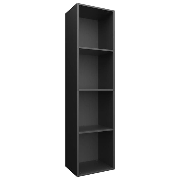 vidaXL Bibliothèque/Meuble TV Blanc 36x30x143 cm Bois d'ingénierie