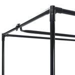 vidaXL 2 Pièces Garde-robes Gris 75x50x160 cm