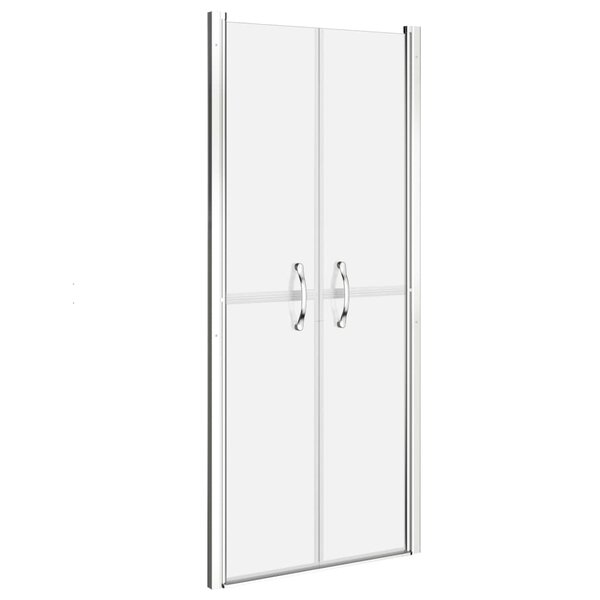 vidaXL Porte de douche ESG dépoli 91x190 cm