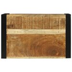 vidaXL Cube mural 55x35x40 cm en bois massif de manguier