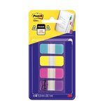 Carte de 40 mini index rigide Post-it 15 8 x 38 mm coloris fun