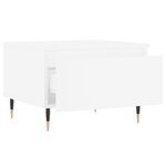 vidaXL Tables basses 2 Pièces blanc 50x46x35 cm bois d'ingénierie