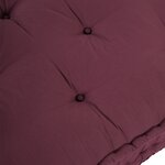 Coussin de canapé en palette vidaXL Rouge en tissu