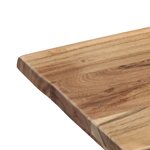 vidaXL Table de salle à manger 140x80x76 cm Bois d'acacia massif