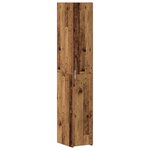 vidaXL Meuble vieux bois 30x42.5x185 cm Bois d'ingénierie