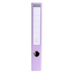 Classeur À Levier Pvc A4 Dos De 50mm. - Lilas - X 10 - Exacompta