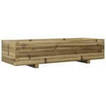 vidaXL Jardinière 110x40x26 5 cm bois de pin imprégné