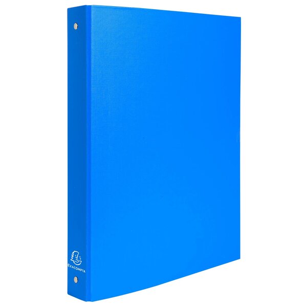 Classeur Rembordé Polypropylène 4 Anneaux 30mm - A4 - Bleu Clair - X 20 - Exacompta