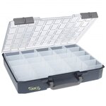 Mallette de rangement avec 25 inserts carrylite 80 5x10 raaco 136327