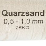 vidaXL Sable filtrant 25 kg 0 5-1 0 mm
