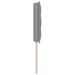 Headboard de design Lines gris clair 160 cm en tissu