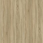 vidaXL Table basse Chêne sonoma 80x45x45 cm Bois d'ingénierie et fer