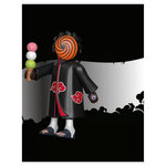 Figurine Tobi - Naruto Shippuden avec Masque et Cape - 20ème Anniversaire