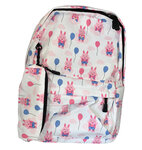 Sac à dos cartable avec trousse assortie scolaire primaire enfants avec motifs lapin rose : léger  solide et confortable