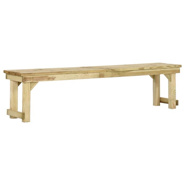 vidaXL Banc de jardin 180 cm bois de pin imprégné
