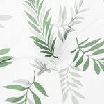 vidaXL Coussin de palette à motif de feuilles 120x80x12 cm Tissu