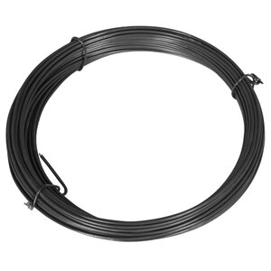 vidaXL Fil de liaison de clôture 25 m 1 4/2 mm Acier Gris
