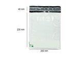 50 Enveloppes bulles opaques N°1 80 microns - 200x230mm