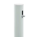 vidaXL Auvent latéral rétractable 160 x 500 cm Noir