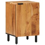 Meuble de salle de bain vidaXL 38x33 5x58 cm en bois solide d'acacia