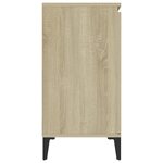 vidaXL Buffet chêne sonoma 104x35x70 cm bois d'ingénierie