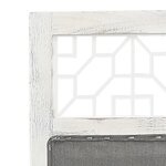 vidaXL Cloison de séparation 6 panneaux Gris 210x165 cm Tissu