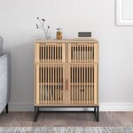 vidaXL Buffet 60x30x75 cm bois d'ingénierie