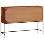 vidaXL Buffet 110x28x76 cm bois massif d'acacia