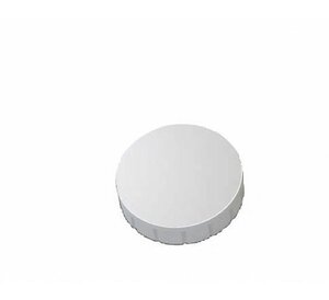 Boite de 10 Aimants MAULsolid Ø 24 mm Puiss. 0,6 kg Blanc MAUL